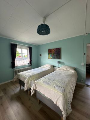 blå sovrum