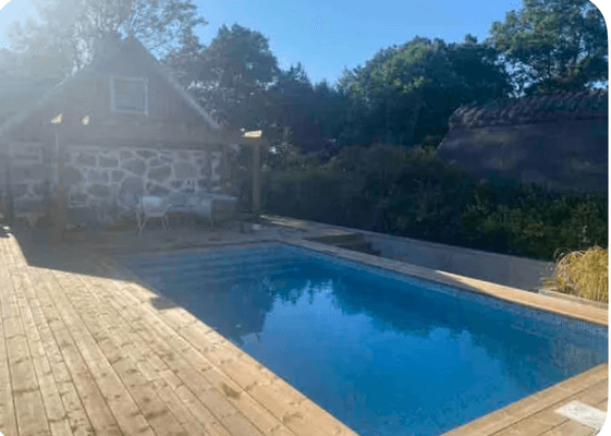 Österlen: 8 bäddar, uppvärmd pool, bastu, stränder - Bild 36