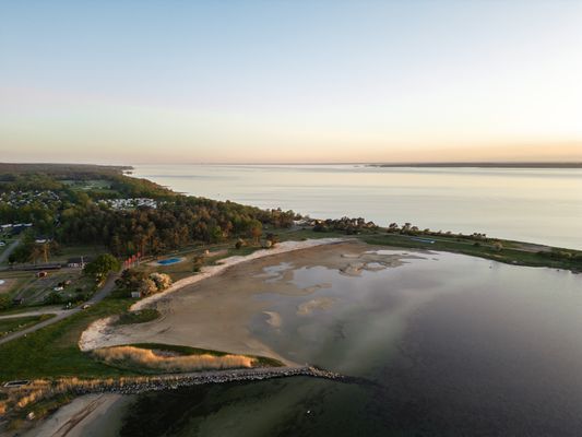Lyxigt på Ekerums golfbana: Uppvärmd pool nära hav