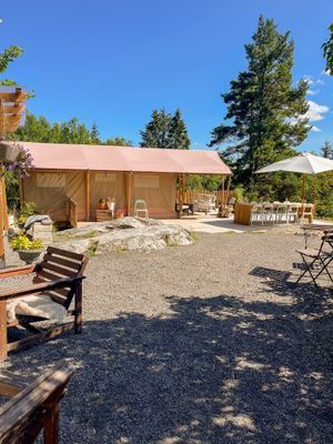 Privat Glamping & Spa i Naturen  . upp till 10P