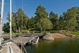 Bryggan, badstranden
