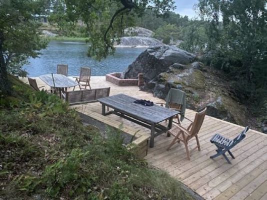 Brygga och bryggdäck Skarpöviken