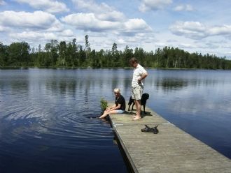 Tingsryd, nära till ädelfiske. Båt finns. - Bild 14