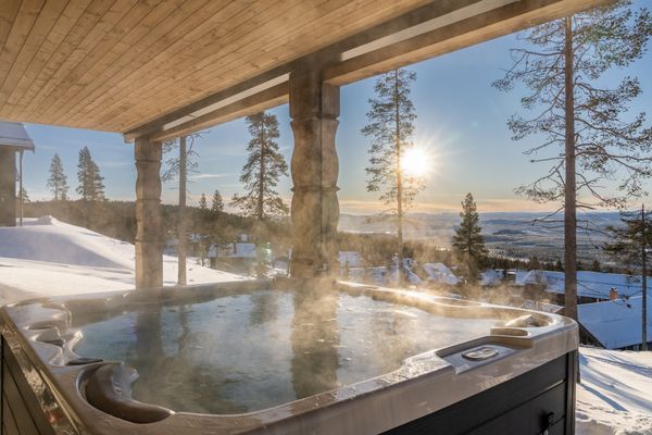 Villa Hjelmbacken på Idre Fjäll