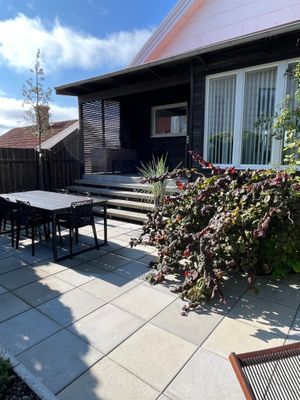 Villa med havsutsikt mitt i stan
