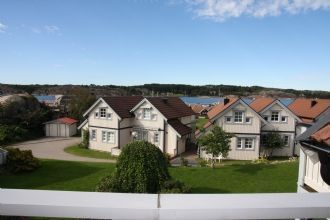 Härligt hus med havsglimt intill Hunnebostrand