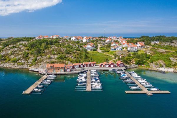 Mäktig havsutsikt i privat läge, Tången Mollösund