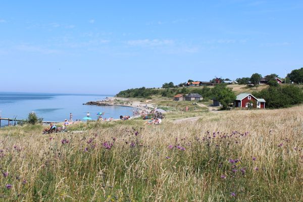 Äleklinta ligger bara några km bort.