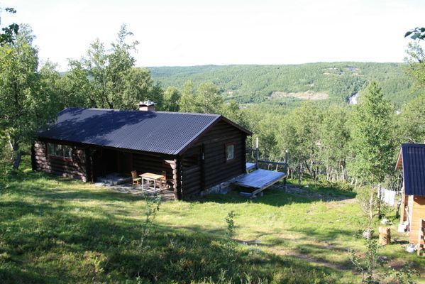 Stuga nära Hamra, underbart läge och härlig utsikt