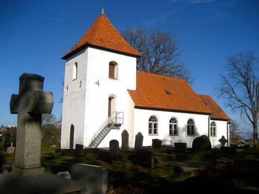 Snårestads bykyrka.