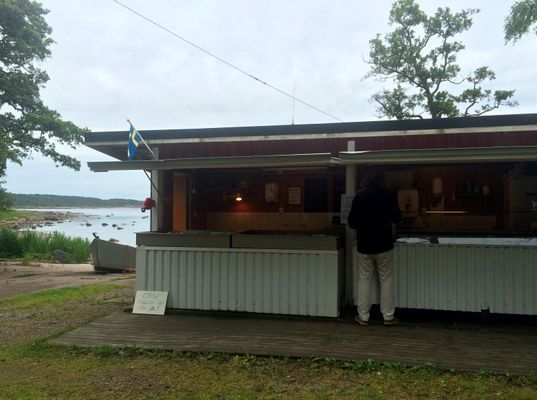 Färsk fisk från vår lokala fiskare...
