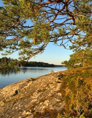 Picknick på badberget