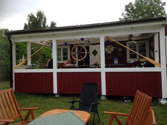 Stuga på bästa läge på sagoön IVÖ