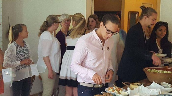 Matsalen i huvudbyggnaden