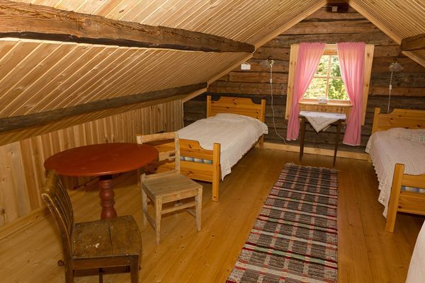loft fyra bäddar