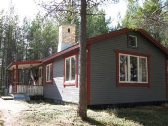 Stuga på ön Lehtissari