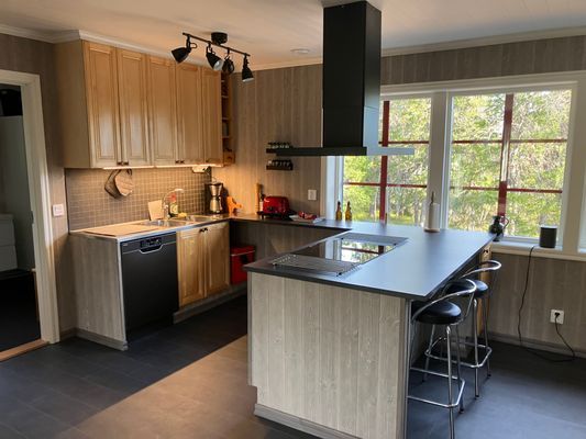 Nybyggt hus i Hemfjällstangen