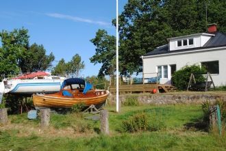 Trädgård från söder