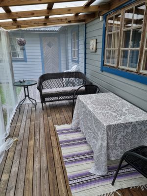 Enkel fiskestuga med bastu på ö i Dalälven - Bild 13