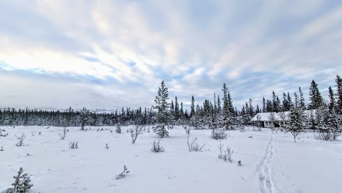 Fjällstuga med fint läge