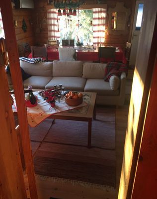 Nyår i prisvärd mysig gammeldags stuga - Bild 51