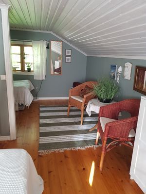 Trevlig timrad stuga vid havet i Höga kusten - Bild 15