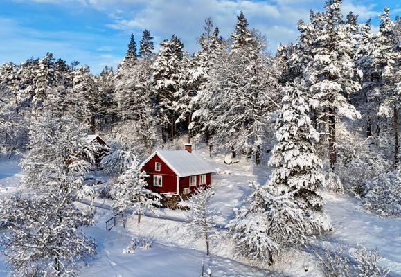 Charmigt torp | Vacker bondgård, nära sjön med båt - Bild 40