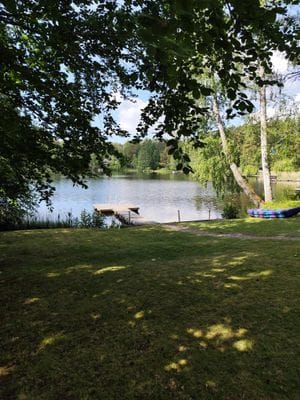 Mysig stor Villa med egen brygga vid sjö och natur - Bild 61
