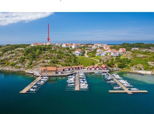 Mäktig havsutsikt i privat läge, Tången Mollösund