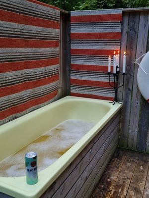 Enkel fiskestuga med bastu på ö i Dalälven - Bild 9