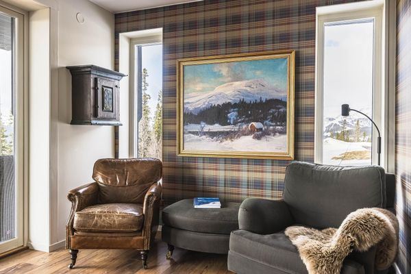 Utsikt, 90m2, 3 sovrum, bastu, eldstad, ski-in/out - Bild 9