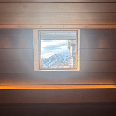 Utsikt, 90m2, 3 sovrum, bastu, eldstad, ski-in/out - Bild 12