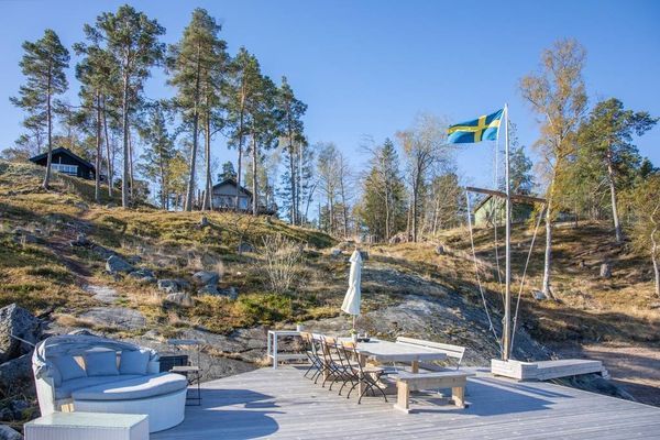 Bild 3 på Hus med privat strand och brygga