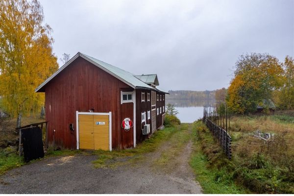 Vägen ner till badplats