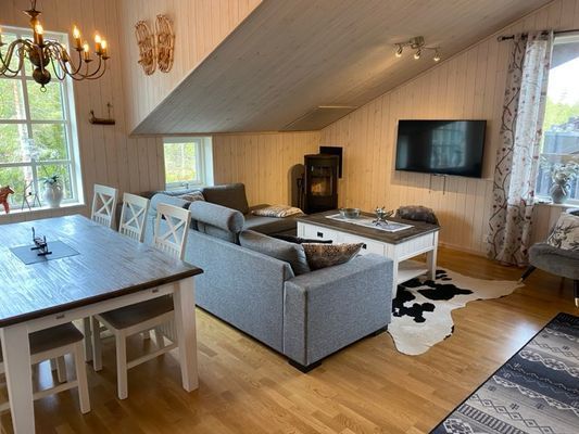 Lägenhet med pool, gym och lekplats i Lindvallen