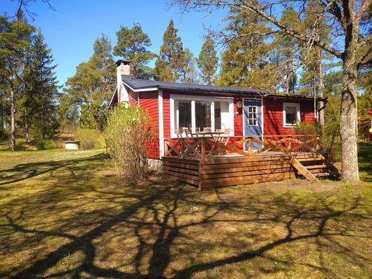 Stuga på nordöstra Gotland, nära havet