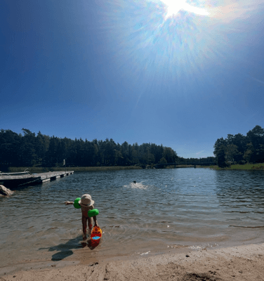 Mysigt fritidshus med egen brygga - Bild 23
