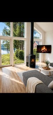 Exklusivt hus på strandtomt - Bild 9