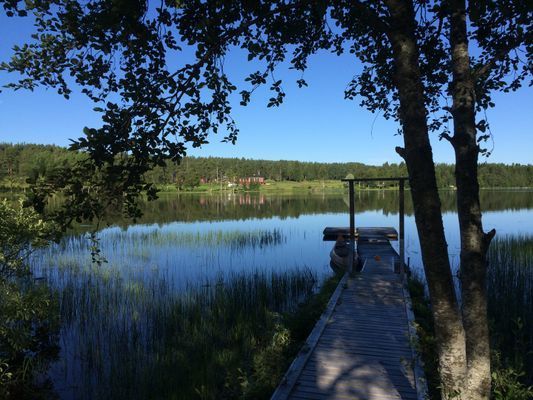 Sommaridyll på egen sjöudde - Bild 20