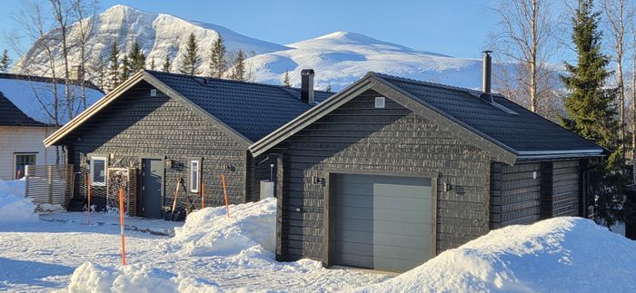 Modern stuga i Borga med rätta fjällkänslan!