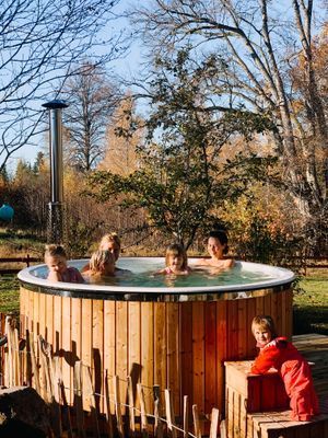 mysigt sommarhus för 7 med badtunna - Bild 10