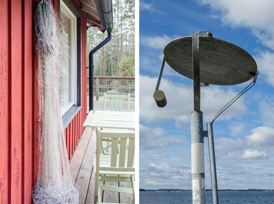 Fint enskilt beläget hus på Möja med sjöglimt - Bild 22