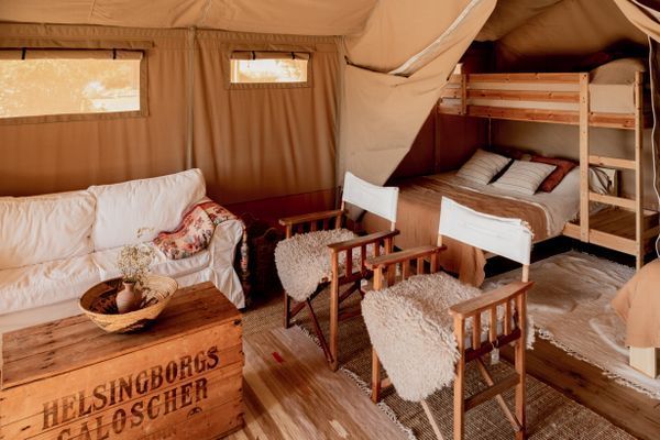 Bild 3 på Safari-tältet  med möjlighet till Spa