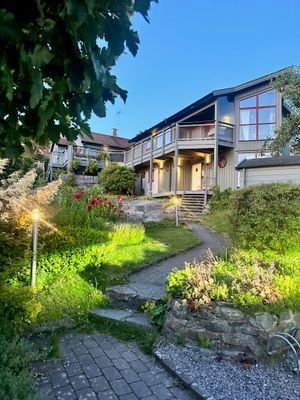 Villa i Göteborg med havsutsikt västläge, bad 150m