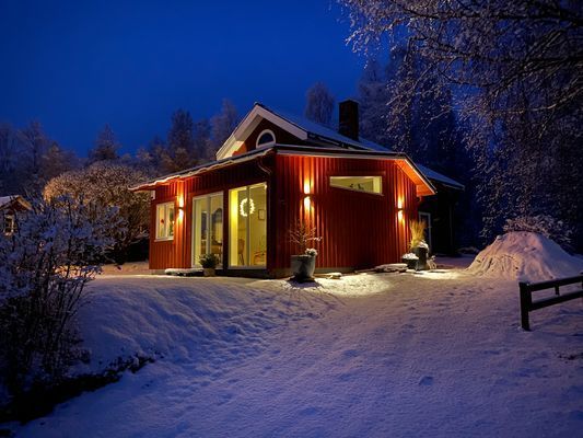 Charmigt Dala-hus med fiber i Leksand - Bild 9