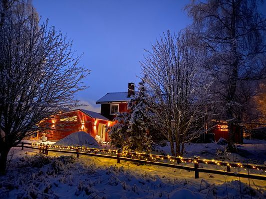 Charmigt Dala-hus med fiber i Leksand - Bild 10