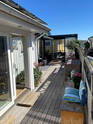 Hyr denna stuga i Varberg på 60 m². 2-4 sängplatser. 7 000 - 12 000 kr per vecka. Se bilder och tillgänglighet här.
