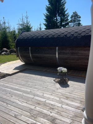 Süd Sverige Stuga  vid Sjön (Sämsjön)Båt Fiske - Bild 16