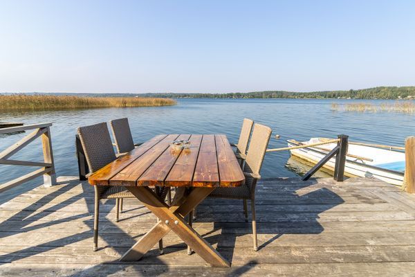 Bild 4 på Sjötomt/sjöläge med båt och egna bryggor/trädäck