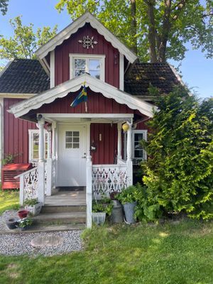 Bild 3 på Stuga Precis vid Sjön (Sämsjön)Båt Fiske i sverige